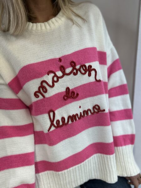 Maglione Lumina rosa