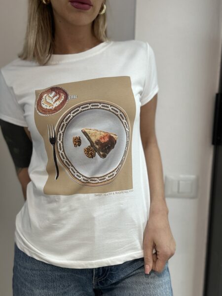 T-shirt BREAKFAST BROWN