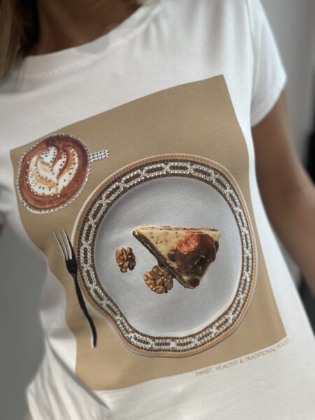 T-shirt BREAKFAST BROWN