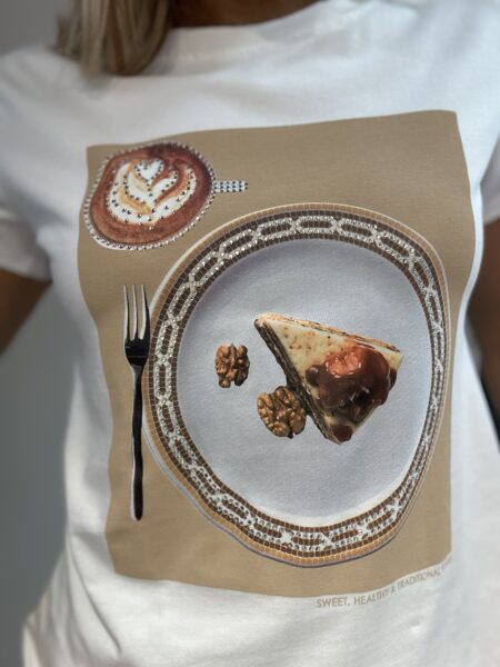 T-shirt BREAKFAST BROWN