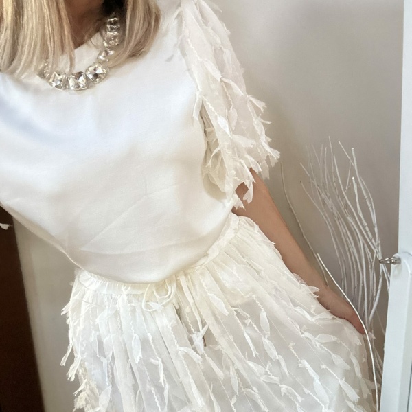 Maglia velina Bianca