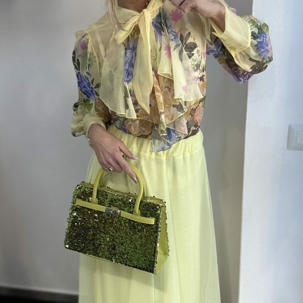 Completo tulle giallo - immagine 2