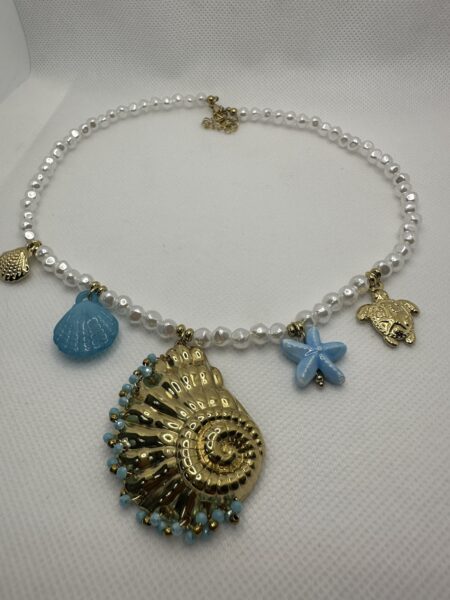 Collana Marina con perle - immagine 2