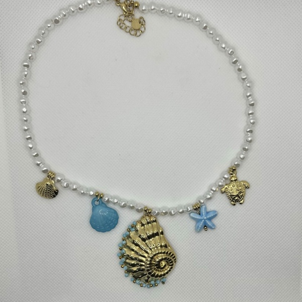 Collana Marina con perle