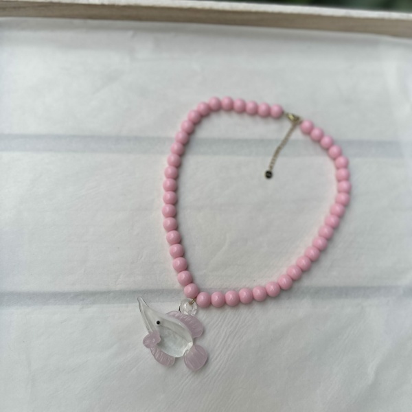 Colla pesciolino rosa - immagine 2