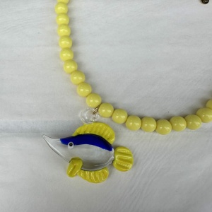 Collana pesciolino giallo