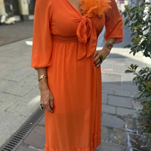 Vestito arancione