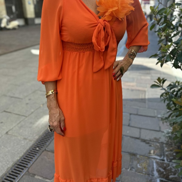 Vestito arancione
