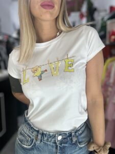 T-shirt LOVE ORSETTO