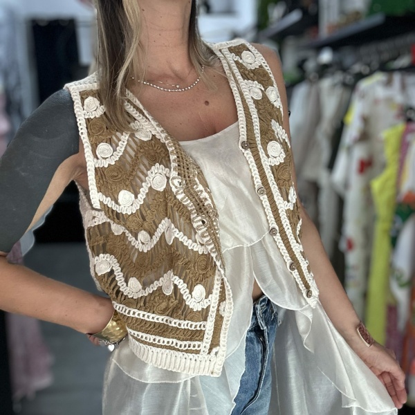 Gilet l’uncinetto