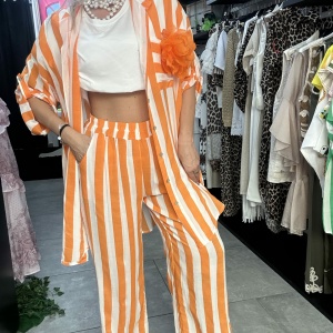 Completo summer arancione