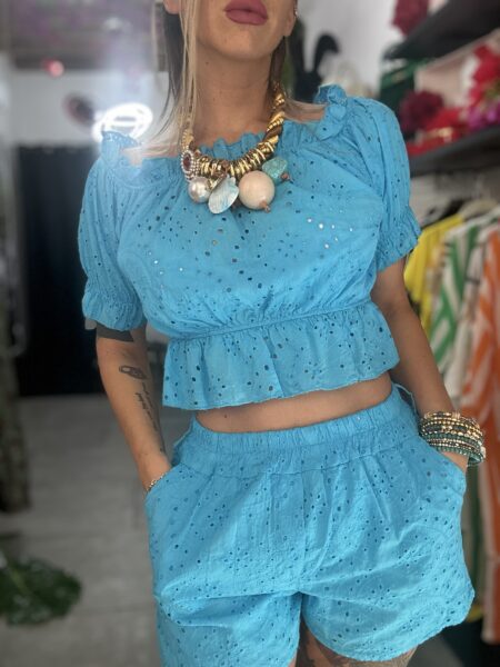 Completo sangallo BLU - immagine 5