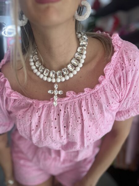 Completo sangallo ROSA - immagine 4