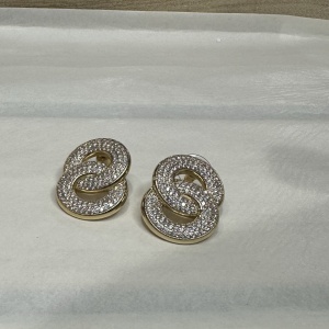 Orecchino cerchi brillanti nato