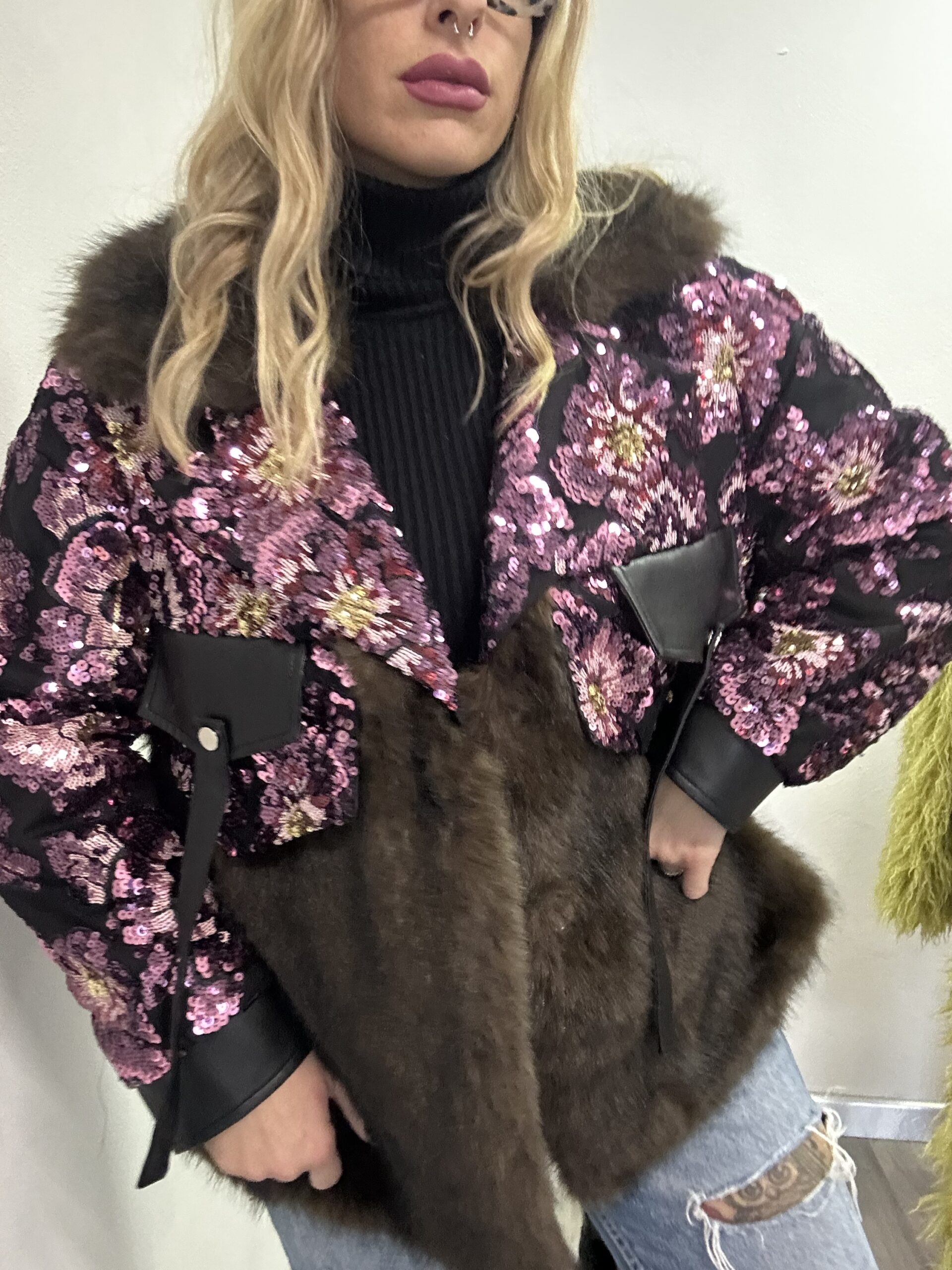 Pelliccia Paillettes - immagine 7