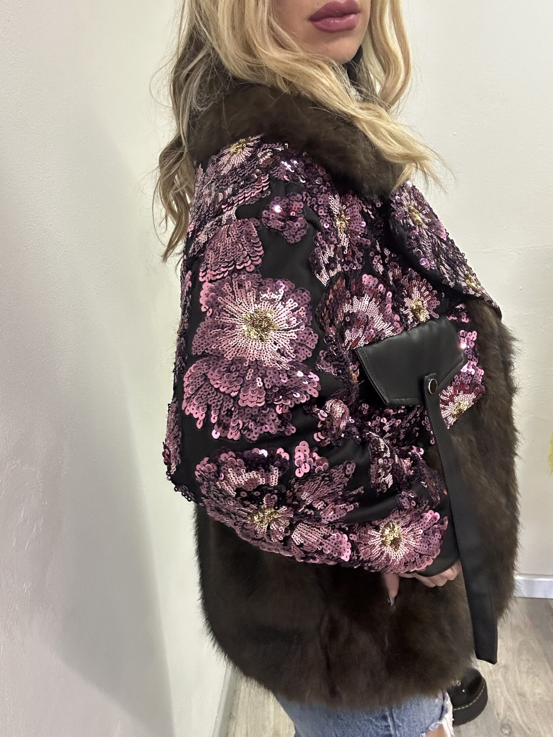 Pelliccia Paillettes - immagine 2