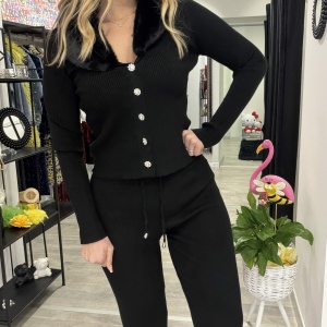 Tuta gioiello color  nero