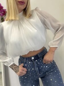 Camicetta Ballon Bianca